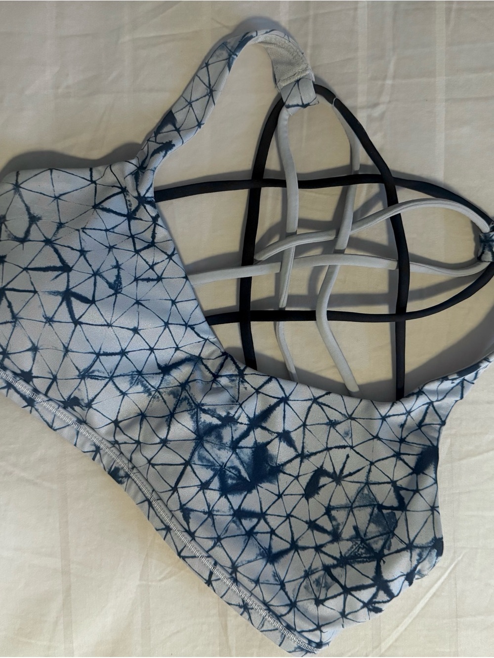 LuluLemon Free to Be Tie-Dye Bra Top